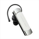 【代引不可】Bluetooth/ヘッドセット/A2DP対応/HS21/ホワイト エレコム LBT-HS21MPWH2