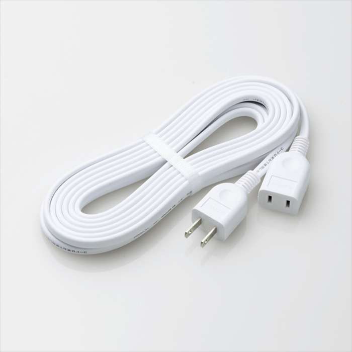 OA连接线, 电源线 - 【代引不可】エレコム(ELECOM) 電源延長ケーブル T-E2250 エレコム T-E2250