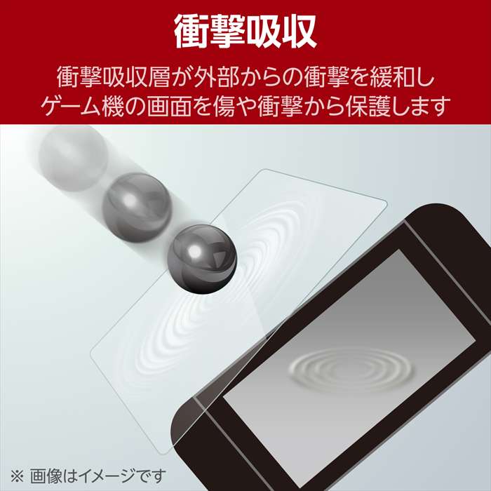 【代引不可】Nintendo Switch2専用/液晶フィルム/衝撃吸収 エレコム GM-NS225FLPG