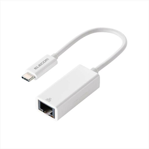 【代引不可】有線LANアダプタ Giga対応 USB 5Gbps Type-C ホワイト エレコム EDC-GUC3V3-W 【代引不可】有線LANアダプタ Giga対応 USB 5Gbps Type-C ホワイト エレコム EDC-GUC3V3-W