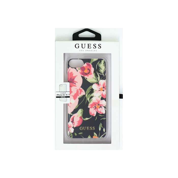 GUESS（ゲス）iPhone SE(第3世代)/(第2世代)用 TPU+TPE 背面ケース  GUESS GUHCI8PCUTRFL03