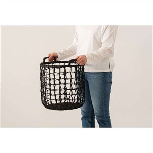 【北海道・沖縄・離島配送不可】【代引不可】バスケットM ブラック 収納 かご バスケット収納 インテ ...