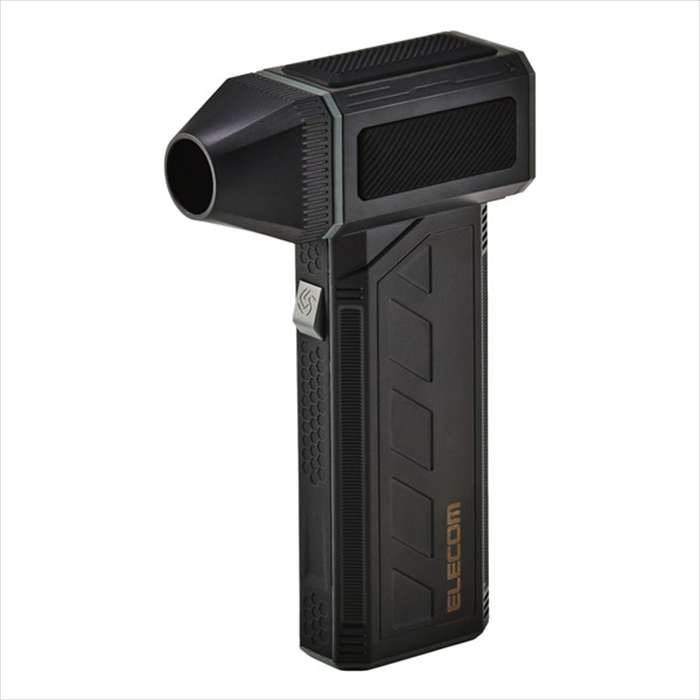 【代引不可】電動エアダスター ハイパワー コンパクト 軽量 スタンダード ブラック エレコム AD-ALB03BK