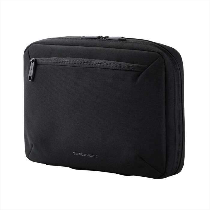 【代引不可】ガジェットポーチ ゼロショック ポリエステル Mサイズ ブラック エレコム ZSB-GP01PMBK
