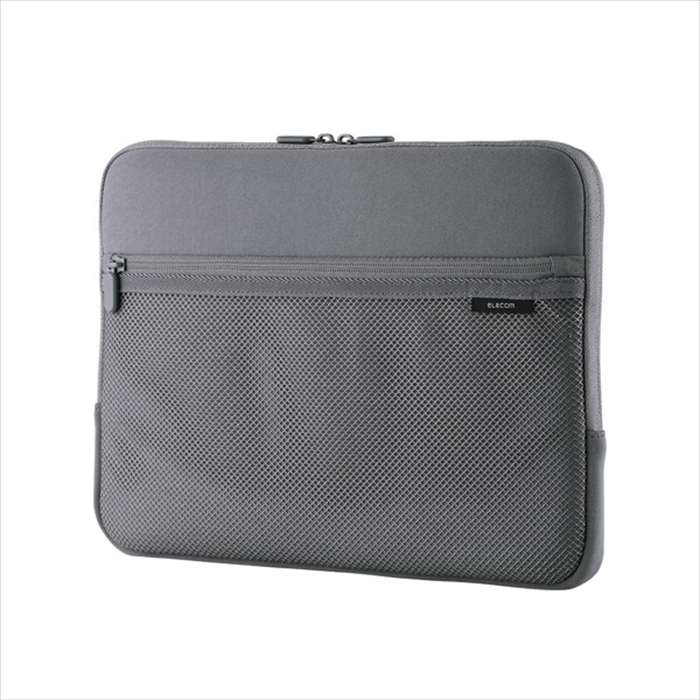 Laptop PC Covers - 【代引不可】PC用インナーバッグ／ネオプレン／14インチ／ファスナーポケット／グレー エレコム BM-IBPTNP14GY