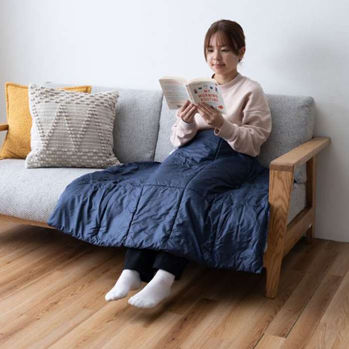 【代引不可】こたつ布団『クラウド』ネイビー 70×100cm IKEHIKO 1181030195799