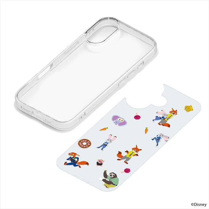 iPhone 17用 ガラススリムケース ズートピア PGA PG-D25AGT03ZTP
