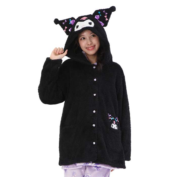 リボンクロミなりきりガウン BK MLサイズ レディースサイズ サザック SAN-1986ML_BK