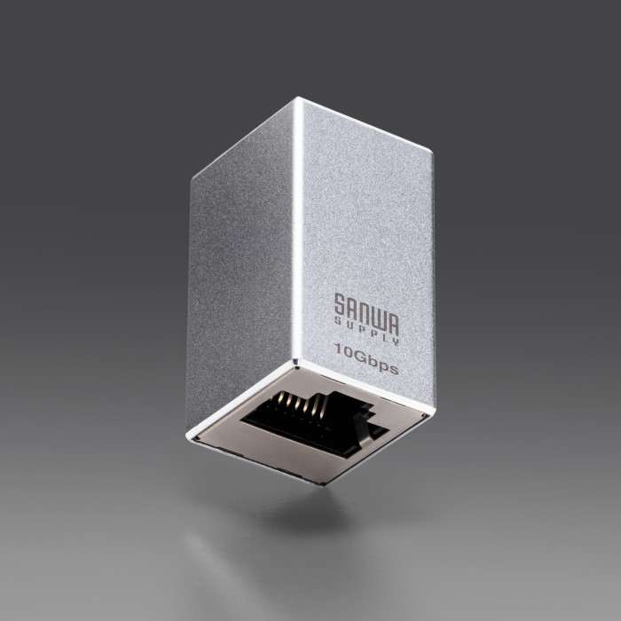 【代引不可】RJ-45中継アダプタ（Cat7・STP） サンワサプライ ADT-EX-7STP2