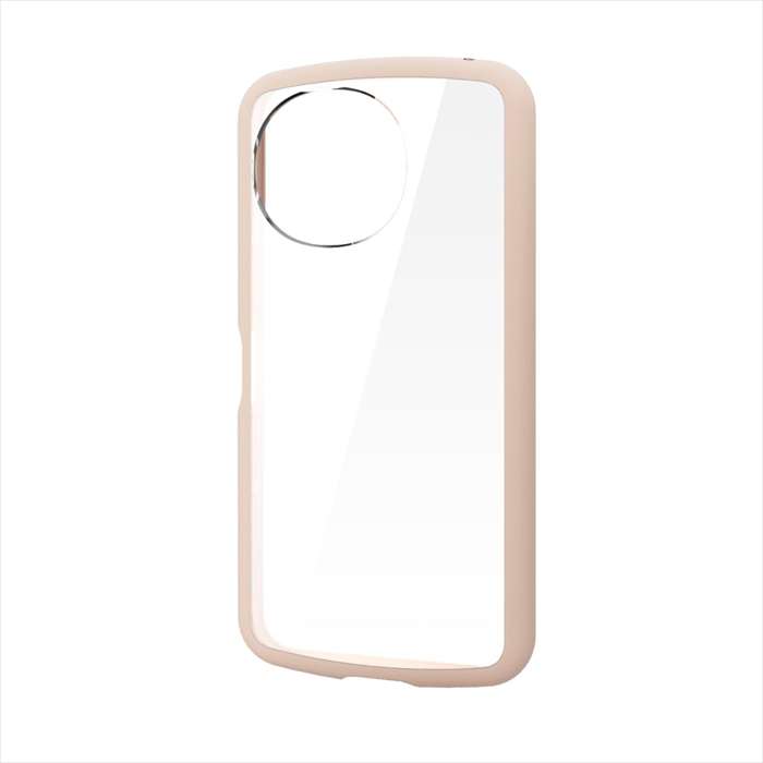 AQUOS sense10 ( SH-53F) 対応 ケース ハイブリッド カバー 衝撃吸収 軽量 薄型 ストラップホール付 ストラップホールシート付 TOUGH SLIM LITE ベージュ エレコム PM-S253TSLFCBE