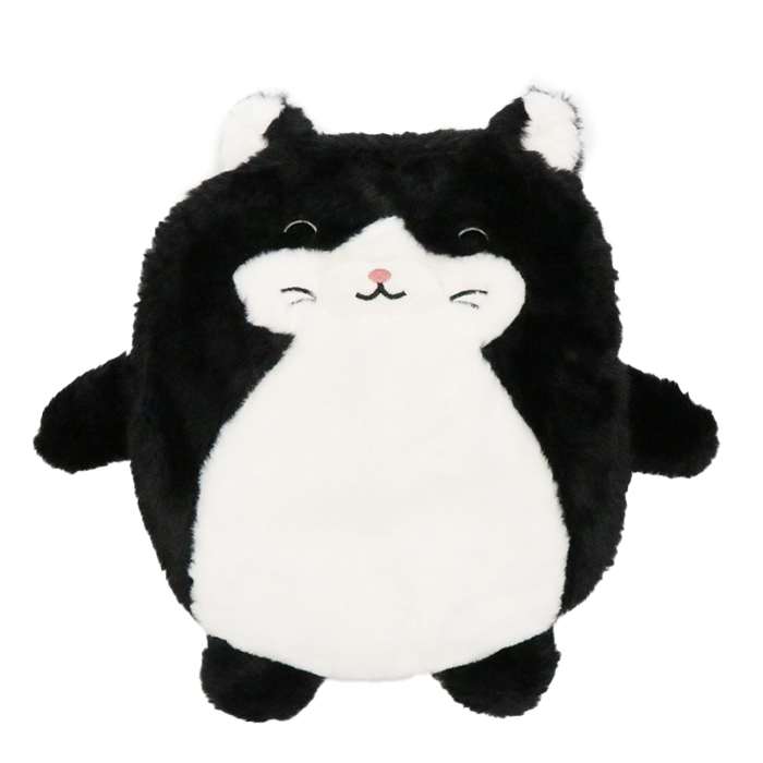 【即日出荷】黒ねこ エコ湯たんぽ 蓄熱式湯たんぽ 動物シリーズ あったか かわいい エコ 防寒 節電 最大6時間ぽかぽか ヒロコーポレーション HDL-0785