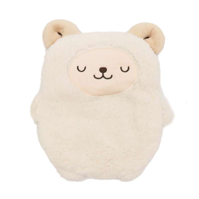 【即日出荷】ひつじ エコ湯たんぽ 蓄熱式湯たんぽ 動物シリーズ あったか かわいい エコ 防寒 節電 最大6時間ぽかぽか ヒロコーポレーション HDL-0846