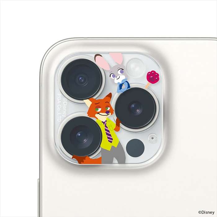 iPhone 16 Pro/16 Pro Max/15 Pro/15 Pro Max用 カメラフルプロテクター ズートピ...