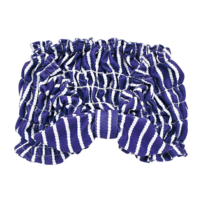 STRIPE ネッククーラー NAVY UVカット98％ 首周り 暑さ対策 熱中症対策 現代百貨 A742NV