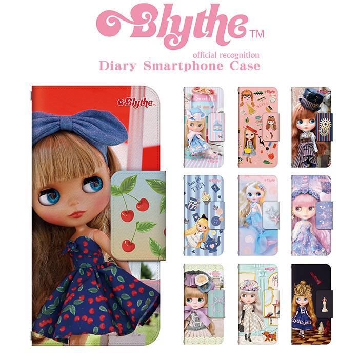 FREETEL 手帳型 ケース カバー ブライス Blythe ドレスマ TH-FREETEL-BLT-VB