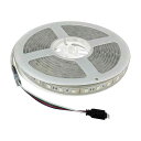 RGBチューブライト 防水 12V 5M ガーデンライト イルミネーションライト 照明 LED照明 照明器具 幅12x高さ4mm 長さ5m 富士倉 60RGBV12TWP5M