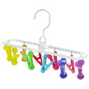 【即日出荷】SUNNY RAINBOW ランドリーハンガー 10ピンチ 洗濯 ランドリー 物干しハンガー ピンチハンガー 洗濯ハンガー カラフル レインボー オシャレ 現代百貨 A280RA