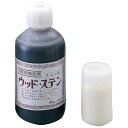 ウッドステン 水性 液状 木彫ワックス付 500cc チョコ ワックス 塗料 画材 図工 美術 アート アーテック 31901