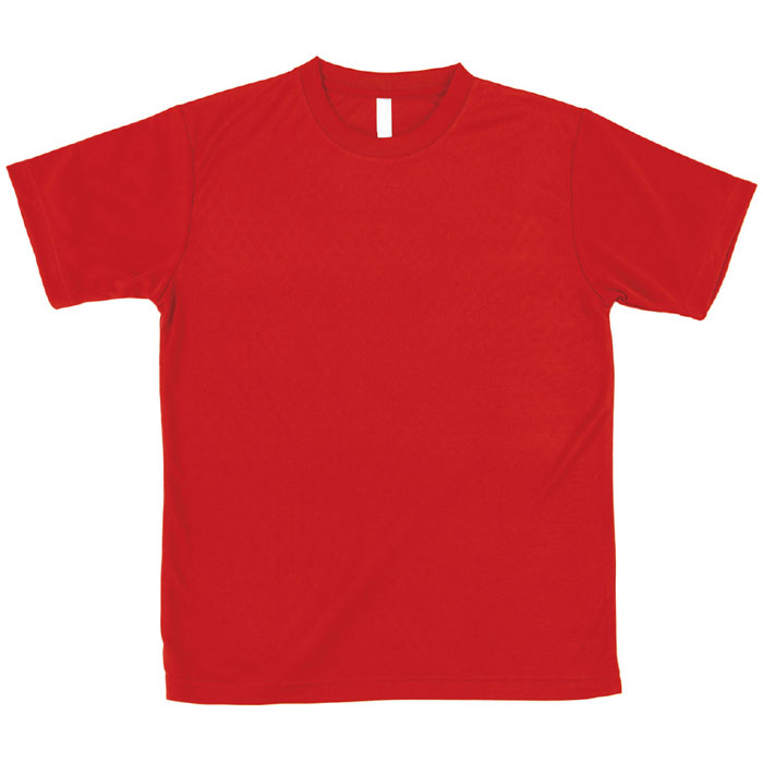 ATドライTシャツ レッド Sサイズ Tシ�