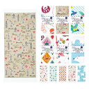 Moyoo no Mori World Souvenir ガーゼバスタオル 全6柄 ガーゼ素材 プリント タオル 軽い やわらかい かわいい Moyoo no ...