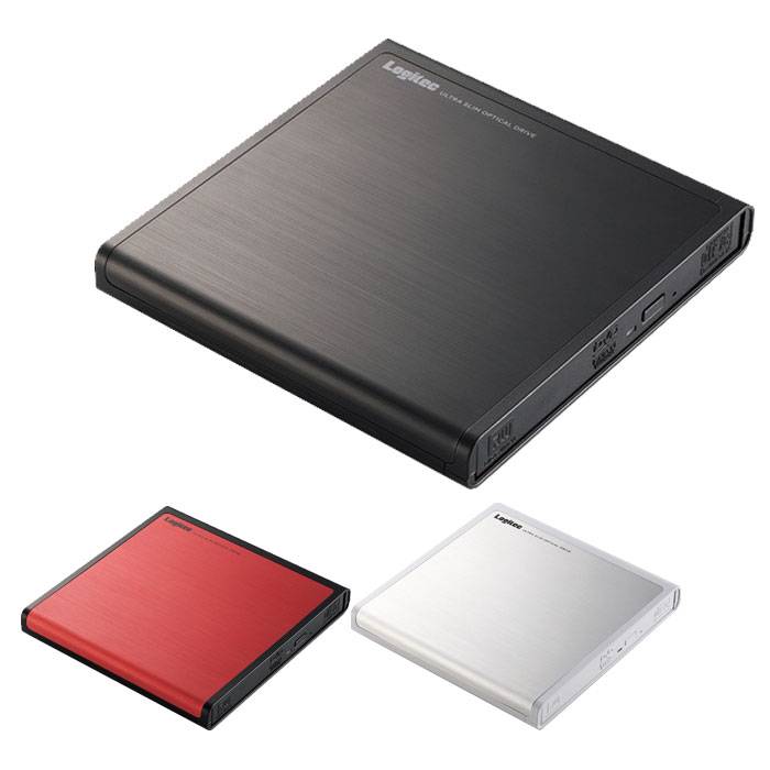 【代引不可】DVDドライブ 外付け USB2.0 ポータブルDVD 鑑賞 編集 保存 ソフト付 コンパクト エレコム LDR-PMJ8U2L