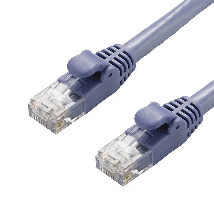 LANケーブル CAT6A 30m 10Gbps スタンダード 高速光通信対応 爪折れ防止 ブルー エレコム LD-GPA/BU30