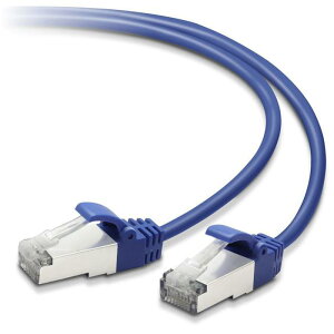 【代引不可】LANケーブル CAT7 1m 10Gbps 600MHz 超スリム 超高速 高速光通信対応 爪折れ防止コネクタ ブルー エレコム LD-TWSS/BU1