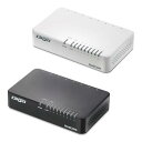 【代引不可】1000BASE-T対応 ギガビット スイッチングハブ 8ポート プラスチック筐体 マグネット付 電源外付け エレコム EHC-G08PA2-J(2)