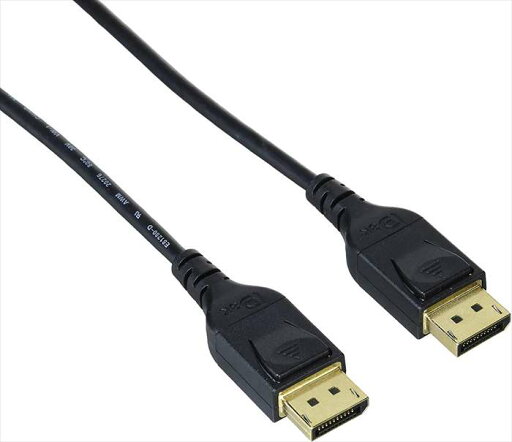 【代引不可】ディスプレイポートケーブル 1.0m DisplayPort1.4対応 4K8K対応 32.4Gbps 映像 音声 高速伝送 エレコム CAC-DP1410BK 【代引不可】ディスプレイポートケーブル 1.0m DisplayPort1.4対応 4K8K対応 32.4Gbps 映像 音声 高速伝送 エレコム CAC-DP1410BK