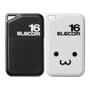 【代引不可】超小型 USBメモリ 16GB USB2.0 セキュリティ機能 キャップ ストラップホール ホコリ防止 Win/Mac対応 エレコム MF-SU2B16G