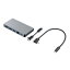 ڤڡۡڲ졦ΥԲġۡԲġUSB Type-C ɥå󥰥ϥ HDMI/LANݡ USBϥ USB Type-Cϥ 掠ץ饤 USB-3TCH15S2