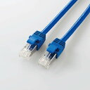 Cat7 LANケーブル 5m 10GBASE-T対応 超高速 データ転送 やわらかケーブル 二重シールド構造 ブルー エレコム LD-TWSY/BU5