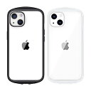 iPhone 13 Pro 6.1インチ 3眼モデル 耐衝撃ハイブリッドケース Duality 背面クリア グリップ感 ストラップホール付 LEPLUS LP-IP21PLD(2)