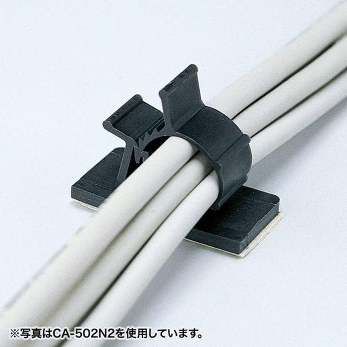【代引不可】ケーブルクランプ 小 6個入 配線 整理 ケーブルアクセサリ コンパクト...