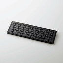 【代引不可】Chromebook専用 Bluetoothキーボード ワイヤレスキーボード WWCB認証 抗菌加工 薄型設計 コンパクト ブラック エレコム TK-CB02BPKBK