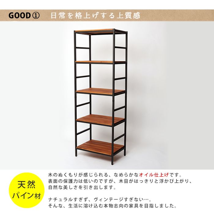 【北海道・沖縄・離島配送不可】【代引不可】ブリックラックシリーズ 追加用棚板 60×40 ブリックラック専用棚板 アイアン×パイン材 モダン シンプル おしゃれ インテリア 家具 ブラウン 住まいスタイル PRU-T6040 [2]