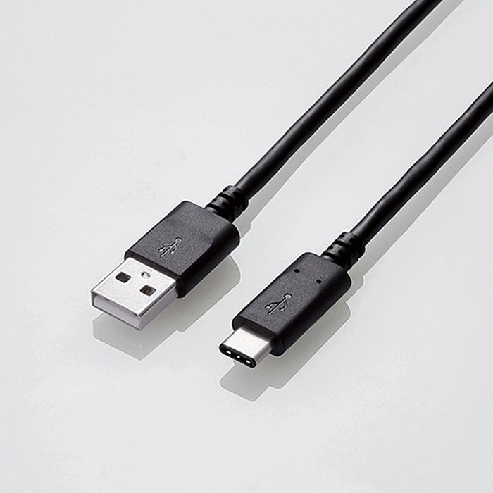 Rakuten - 【代引不可】USB2.0ケーブル A-Cタイプ 認証品 4.0m ブラック エレコム U2C-AC40NBK
