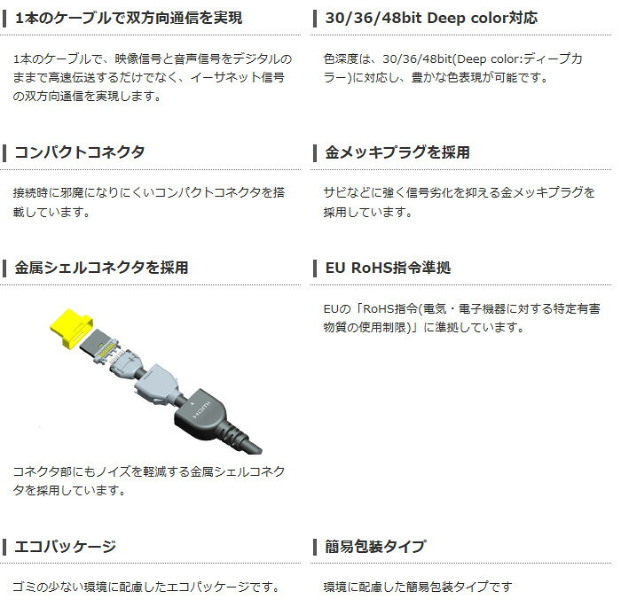 【代引不可】4K 2K 3DフルHD対応 HIGH SPEED with Ethernet認証 イーサネット対応H...