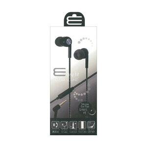 スマートフォン スマホ ステレオイヤホンマイク 3.5φ 3.5mm 音楽 動画 通話 ブラック オズマ ESM-SP378BK通販セール