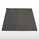【沖縄・離島配送不可】ホットカーペット 4畳用 195cm×290cm 850W 本体のみ(カーペットカバーなし) 単体 折り畳み収納 ダニ退治 暖房面積切替 ダークグレー テクノス TWA-4000B