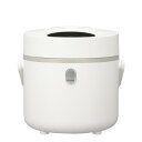 マイコン炊飯器 低糖質ご飯が作れる 3合/ホワイト 糖質カット炊飯器 玄米 おかゆ OHM COK-SH300A-W(2)