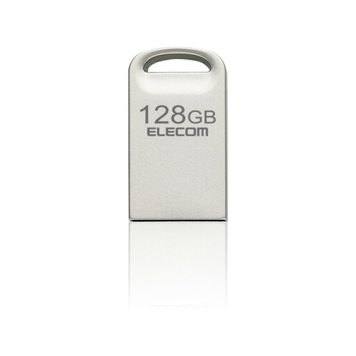 【代引不可】USBメモリ 128GB USB3.2/3.1/3.0/2.0 USB A 超小型 シルバー エレコム MF-SU3A128GSV 【代引不可】USBメモリ 128GB USB3.2/3.1/3.0/2.0 USB A 超小型 シルバー エレコム MF-SU3A128GSV