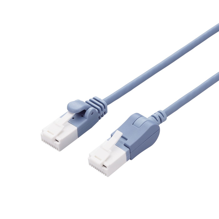 樂天商城 - 【代引不可】LANケーブル Cat6A準拠 1m 高速 10Gbps ストレート ブルー エレコム LD-GPATSV/BU10