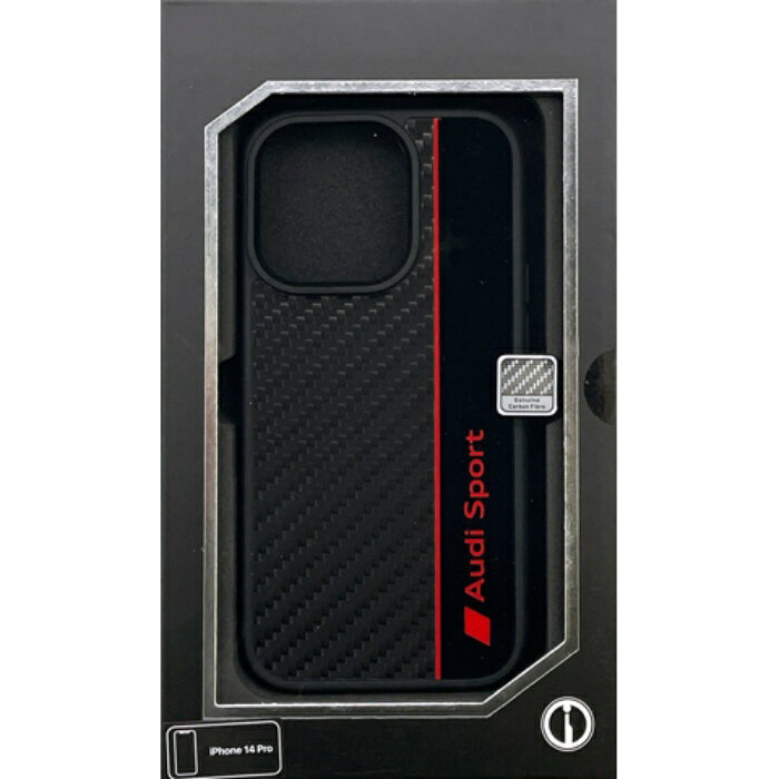 Rakuten - アウディ R8 iPhone14 Pro用 リアルカーボン ケース エアージェイ AUS-TPUPCIP14P-R8/D1-BK