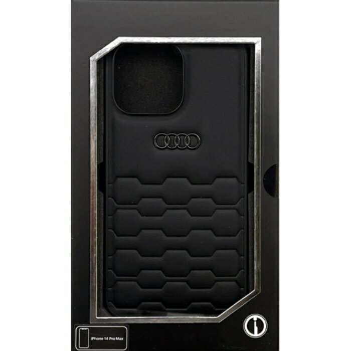 ǥ iPhone14ProMax ׷ۼ  ֥å  AU-TPUPCIP14PM-GT/D2-BK