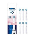 BRAUN iO専用 替えブラシ ホワイト オーラルB ジェントルケアブラシ iOシリーズ 6本入り ブラウン IORBSW-6EL