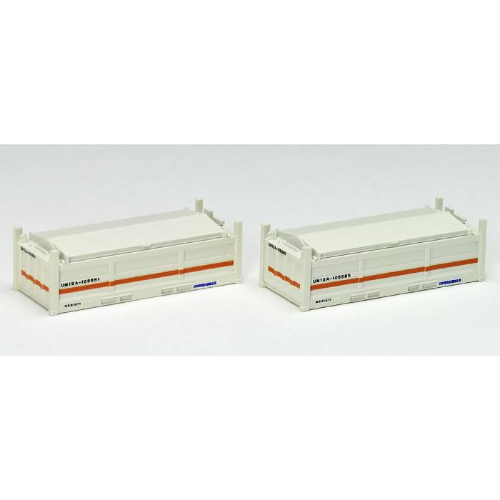 Nゲージ UM12A-105000形コンテナ クリーム 2個入 鉄道模型 ジオラマ アクセサリー パーツ トミーテック 3163