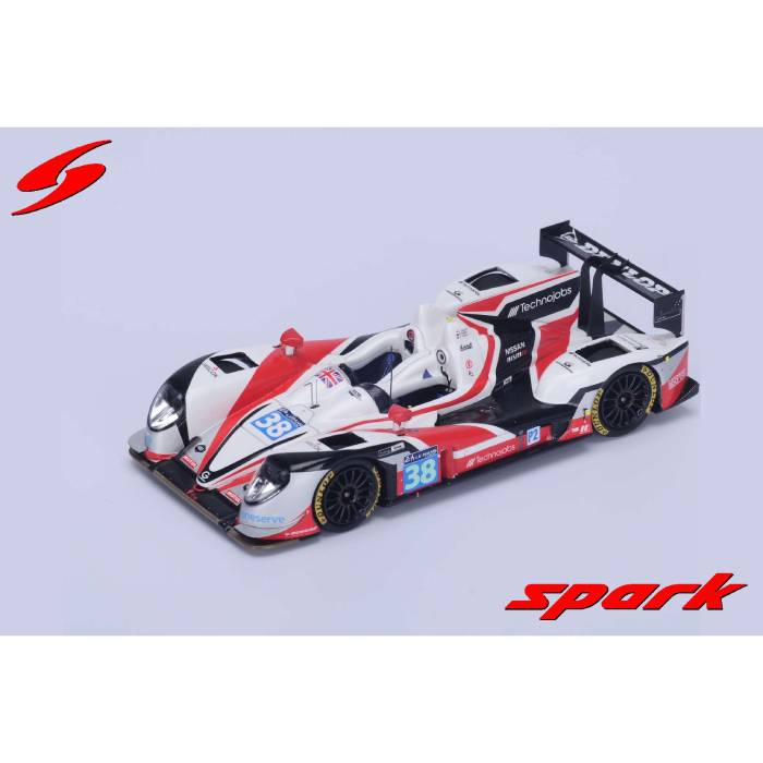 【沖縄・離島配送不可】スパーク 1/43 ギブソン 015S - ニッサン n.38 2nd LMP2 - Jota Sport - Le Mans 2015 - S. Dolan - M. Evans - O. Spark Japan S4653