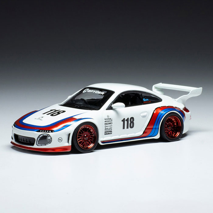 IXO イクソ 1/43 Old and New 997 ホワイト 模型 ミニカー MOC321