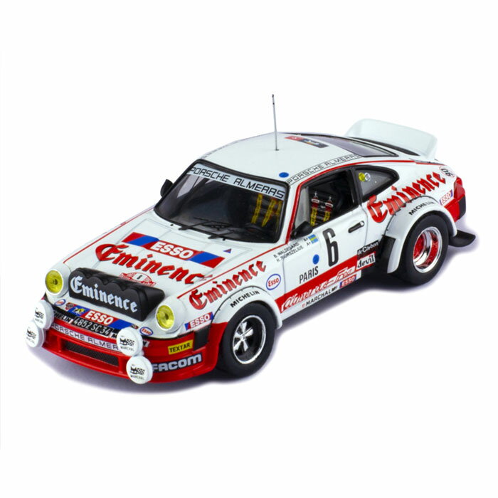 IXO イクソ 1/43 ポルシェ 911 SC 1982年モンテカルロラリー #6 B.Waldegard/H.Thorszelius 模型 ミニカー RAC399LQ